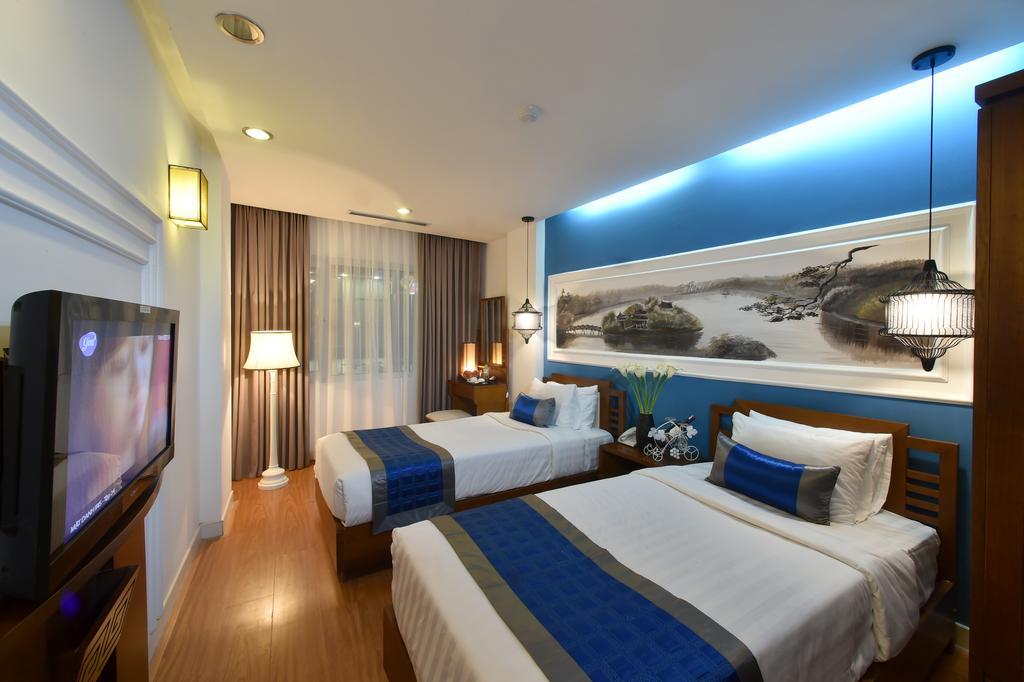 Hanoi Avatar Hotel Bagian luar foto